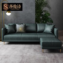 Sofa living room Nordic style modern simple small apartment Net red combination set light luxury technology fabric sofa