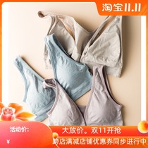 Breast-feeding Bra Postpartum Breastfeeding Bra Pregnant Womens Underwear Womens Pregnancy Special Summer Thin to gather anti-drooping