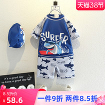 Swimsuit Boys Summer Children Split Swimsuit Sunscreen Baby Speed Dry Sewer Suit Boy Swim Pants Suit New