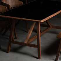 AUDO | Zordi Singapore | New modern North American black walnut solid wood designer furniture table