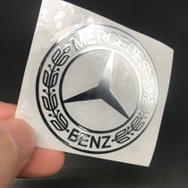 Mercedes-Benz wheat car LOGO metal sticker car sticker car body window modification sticker decoration sticker