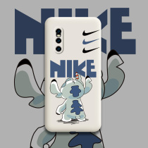 Small monster vivox27 mobile phone shell liquid silicone anti-fall x27pro softshell full package lens vivo male and female new x27 suitable for cartoon personality creative tennis red couples ins craze