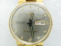 Stock Commander Automatic Mido Gold Plated Mens Watch (Roman)