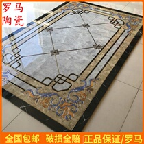 Parquet tile living room floor tiles 800x800 corridor aisle puzzle jigsaw tiles European waterjet parquet tile