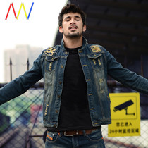 spring men casual Jeans jacket summer Coat jackets fashion