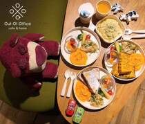 Tree Potato Starch Children Cutlery Six Pieces New Born Baby Straw Water Cup Healthy Dinner Plate Snack Bowl