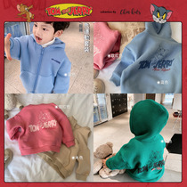 Doujimi cat and mouse series Childrens Sports Leisure two-piece set