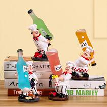 We Young decoration Wine cabinet decoration Home decoration Modern living room crafts Personality Europe