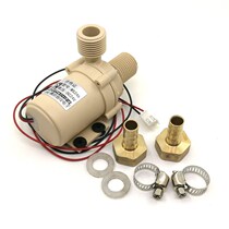  12V24V brushless DC water pump static too V pressure high temperature sound Yangneng electric gas water heater circulation increase pumping resistance