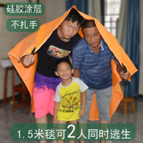 Emergency Fire Fighting Blanket Home Fire Certification 1 5 m National Label Box Fitted Home Kitchen Silicone Gel Fire Blanket Cover Flame Retardant