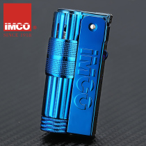 Austrian lighter imco love cool 6700 full set of blue ice kerosene lighter old-fashioned retro personality windproof men
