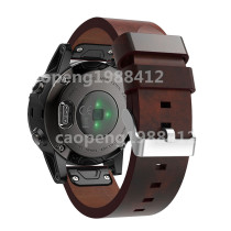 Jiaming Garmin Fenix5 Smart Watch Leather Strap 935 Quick Remove Custom Fenix5X Strap Accessories