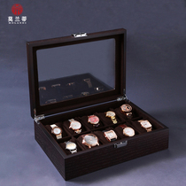 Watch storage box High-grade exquisite solid wood jewelry box Ancient Chinese style watch box Watch box Collection watch box