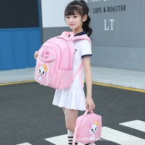 Factory School Bag Elementary School Student Girl 1-3-6 Grade Sweet Beauty Princess Children Casual Double Shoulder Backpack