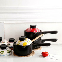 Ceramic rice pot open fire high temperature resistant casserole pot pot pot porridge soup pot mixed rice pot baby supplementary milk pot