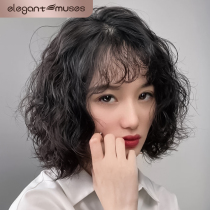 Wiggirl short hair really short curly hair full-headed temperament fluffy wool roll net long hair cover