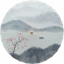 Traditional Handmade Tung Oil Paper Umbrella Classical China Wind Hanfu Photography Dance Props Umbrella Fashion Clear Umbrellas