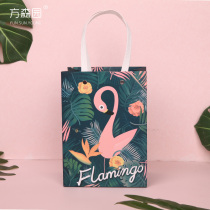 Fangsenyuan gift bag ins style shopping bag fresh gift bag flower bag birthday vertical gift bag