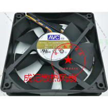 Original AVC DA12025B12L 12V 0 3A 12cm 12025 ultra-quiet 4-wire fan