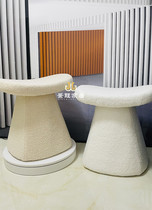 Nordic minimal designer sofa bench lamb stool doorway change shoe stool bedroom dresser seat