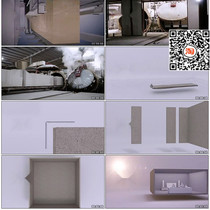 Prefabricated building 3D animation Steel structure Modular video material construction 3dbim technology software system