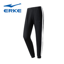 Hongxing Erke womens pants 2021 autumn new close nine casual pants warm loose sports trousers wild tide