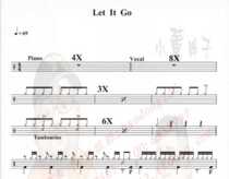 (360) Ice and Snow Edge -Let It Go Rack Subdrum Jazz Drum Original Drum Music pop music