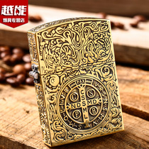 ZIPPO pure copper lighter Hell ShenscouKonstantin evil Lingering song Film Edition Remembrance personality Custom ZP