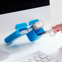 Mini desktop finishing containing box display containing pen holder desktop auxiliary adhesive pencil case containing pen holder