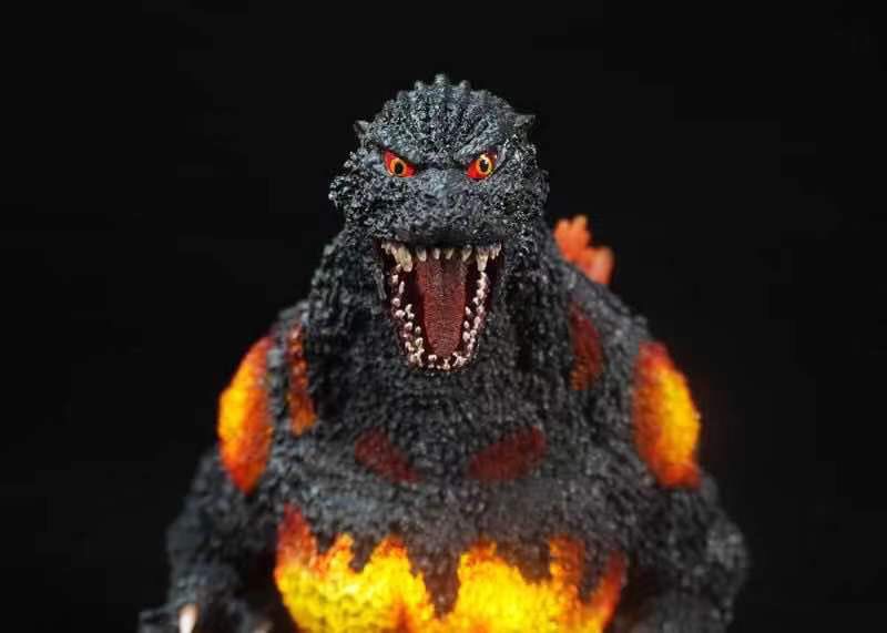 xplus large mountain dragon red lotus giant behemoth 50cm Suction Light Shine