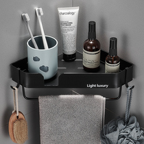 Bathroom toilet rack-free toilet toilet toilet wash table wall triangle storage bath wall-mounted