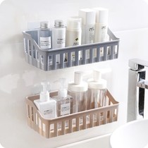 Small shelf plastic corner household items bathroom storage rack wall-mounted toilet toilet rack