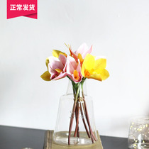 (Mountain Tree) Multi-color Rosary Rose Handa bouquet Decorative Floral Pendulum with Flowers Emulated Flower Suit Gift