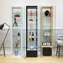 Miu Shi home lego display cabinet Transparent glass display cabinet Gift sample cabinet display cabinet Commodity exhibition display rack