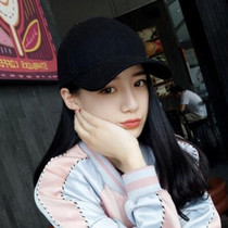  Small head circumference hat mens and womens high quality light body solid color cotton baseball cap Curved cornice light plate cap cap love