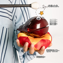 Decompressed Wooden Fish Knocks Creative Gifts Girls Day Sending Girlfriends Boyfriend Office Sand Sculpture Toy Gadget Valentines Day