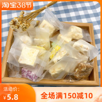 Snowflake Crisp Handmade Homemade Bull Rolling Sugar Multiple Flavors Crisp soft Sugar Net Red Snacks Independent Packaging 500g