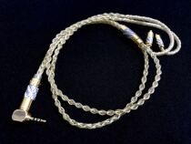 Sterling silver gold plated wire Feiao BTR3 mountain spirit UP2 ES100 Bluetooth ear release 50CM short headset upgrade cable