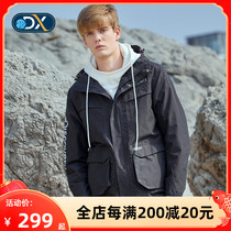 Discovery outdoor spring and autumn new men's single-layer assault clothing casual tooling coat DABH91680 nine