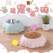 Pet Food Bowl dog bowls Cat Bowl cat Water Bowl Stainless Steel Single Bowl Large dog Double Pet Supplies Water