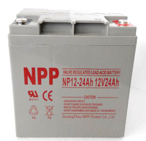 NPP resistant storage battery NP12-24AH lead-acid maintenance free of 12V24AH emergency lighting UPS power supply