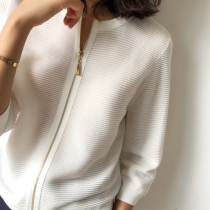 Summer air-conditioned shirt sunscreen can also be Tencel knitted thin and breathable simple atmosphere Joker 0605A1