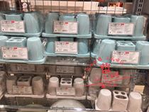 Japan Daichuang Daiso bathroom 3-piece toilet toothbrush cup mouthwash cup Brushing cup Couple washing set