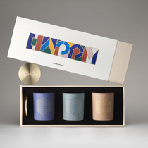 handhandhand officialMatte Scented Candle Gift Box Gift with Copper Lid Scented Gift