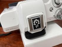 World Warcraft Tribal Logo for Canon ConFox Olympus Leicabinder Hot Boot Protection Cover