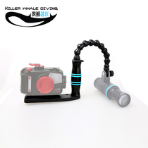 Weefine WFA04 1 2 Loc Line snake lamp arm diving camera case base (YS connector)