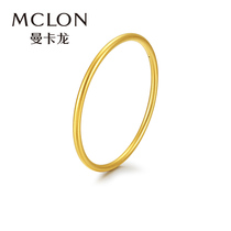Mancaron frosted gold bracelet foot gold medallist Solid Mouth Pure Gold Bracelet Bracelet Gift to girlfriend Pricing