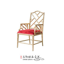  European and American designers fashion bamboo furniture Modern solid wood fabric dining chair Office book chair computer chair furniture customization