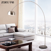 Fishing lamp floor lamp living room dining room bedroom designer simple modern Nordic office mahjong piano table lamp