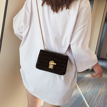  France ConeKoery leather texture mini leather womens new 2021 all-match chain shoulder messenger bag trend